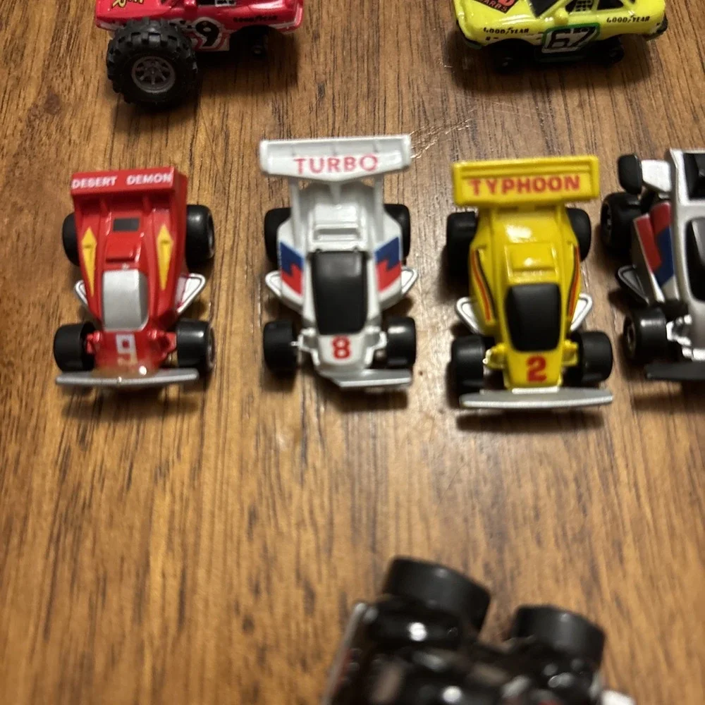 Micro Machines Lot of 15 80's/90's - Race cars, Jeeps, Jets, Corvette, Bug, Misc